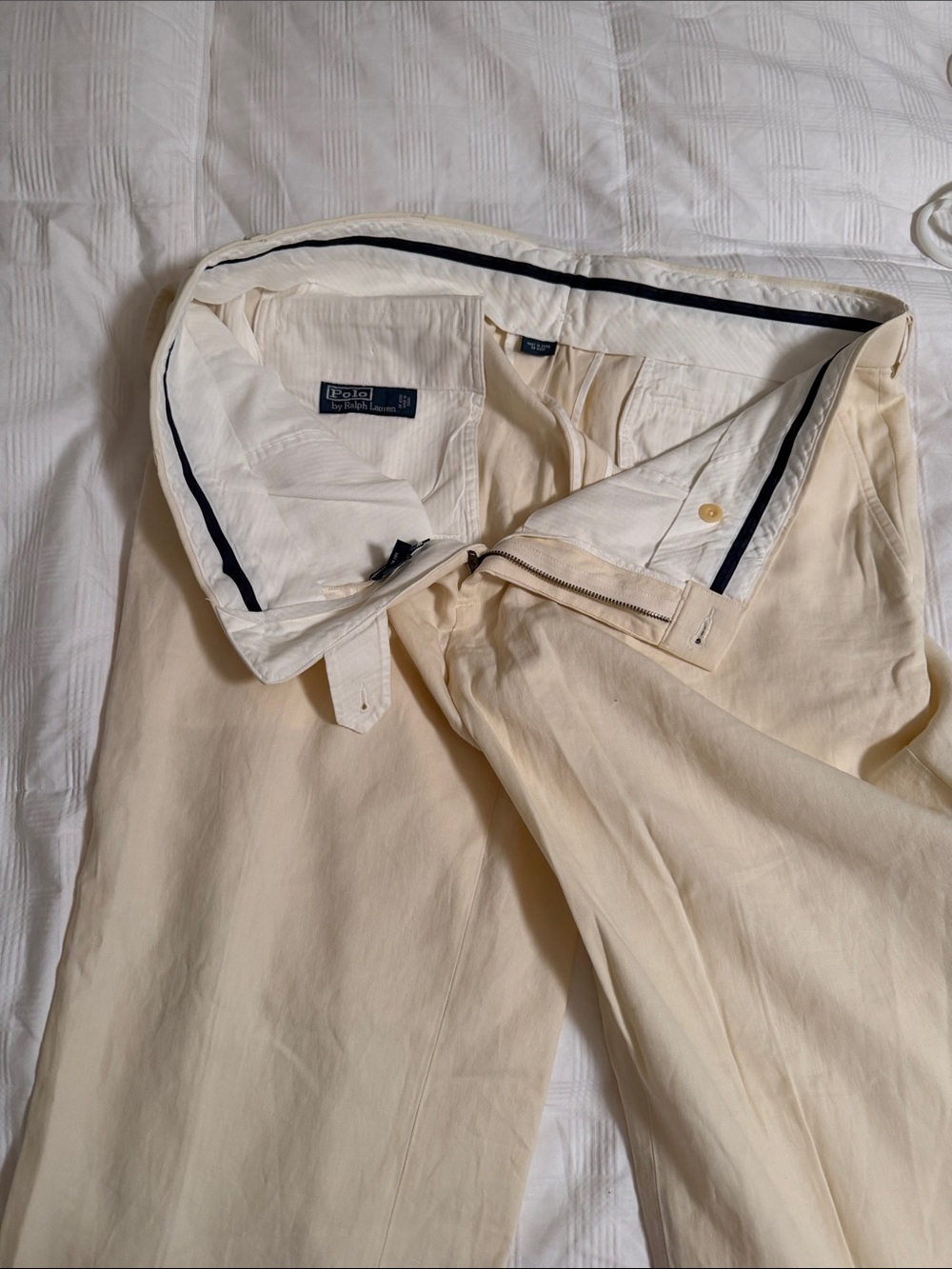 Polo by Ralph Lauren Cream/Tan Chino Pants